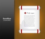 Image for Image for Document Scroll Vector - 30478