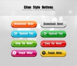 Image for Polished Web Buttons - 30151