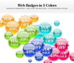 Image for Bight Web Button & Menu Collection - 30028