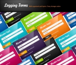 Image for Colorful Registration Forms - 30060