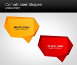 Image for Complicated Shapes Vector - 30482